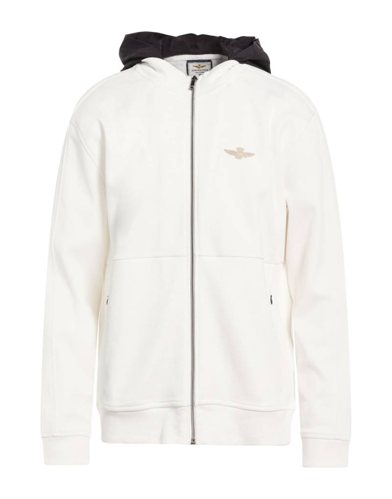 AERONAUTICA MILITARE Sweatshirt Herren Weiß von AERONAUTICA MILITARE
