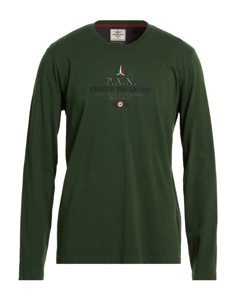 AERONAUTICA MILITARE T-shirts Herren Dunkelgrün von AERONAUTICA MILITARE