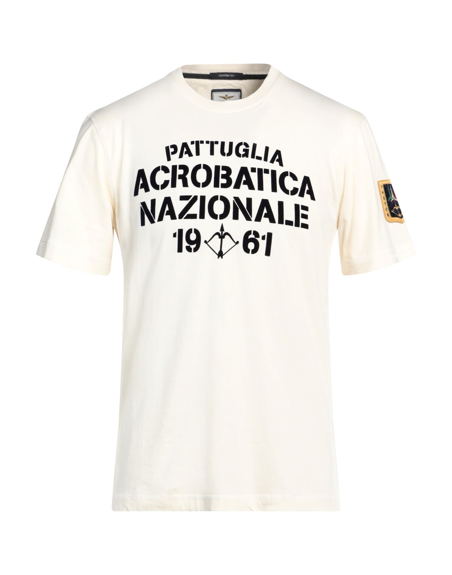 AERONAUTICA MILITARE T-shirts Herren Elfenbein von AERONAUTICA MILITARE