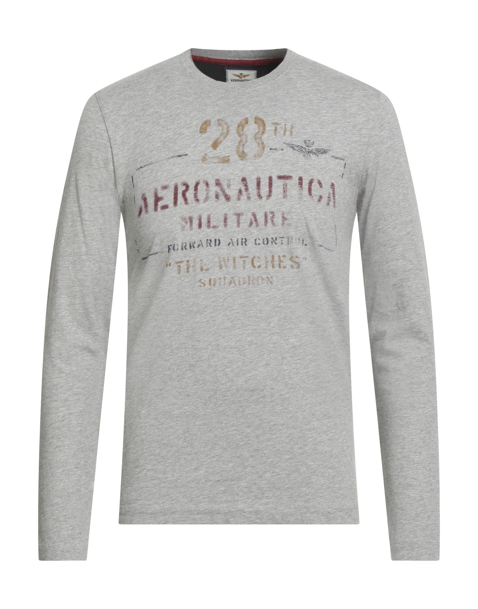 AERONAUTICA MILITARE T-shirts Herren Grau von AERONAUTICA MILITARE