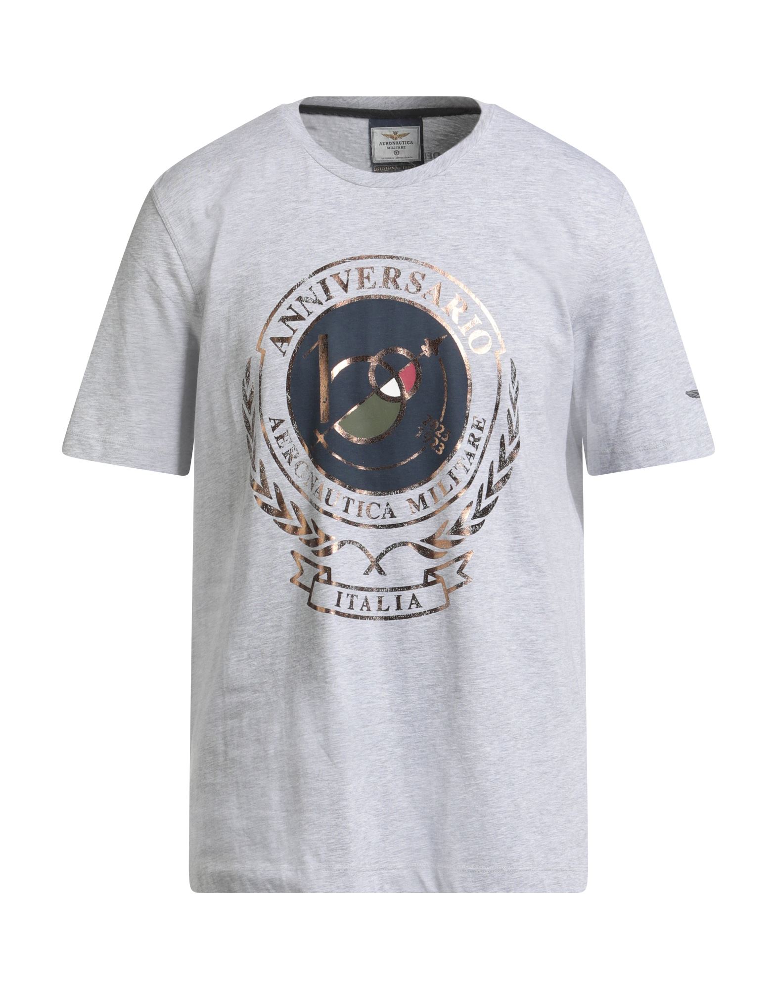 AERONAUTICA MILITARE T-shirts Herren Grau von AERONAUTICA MILITARE