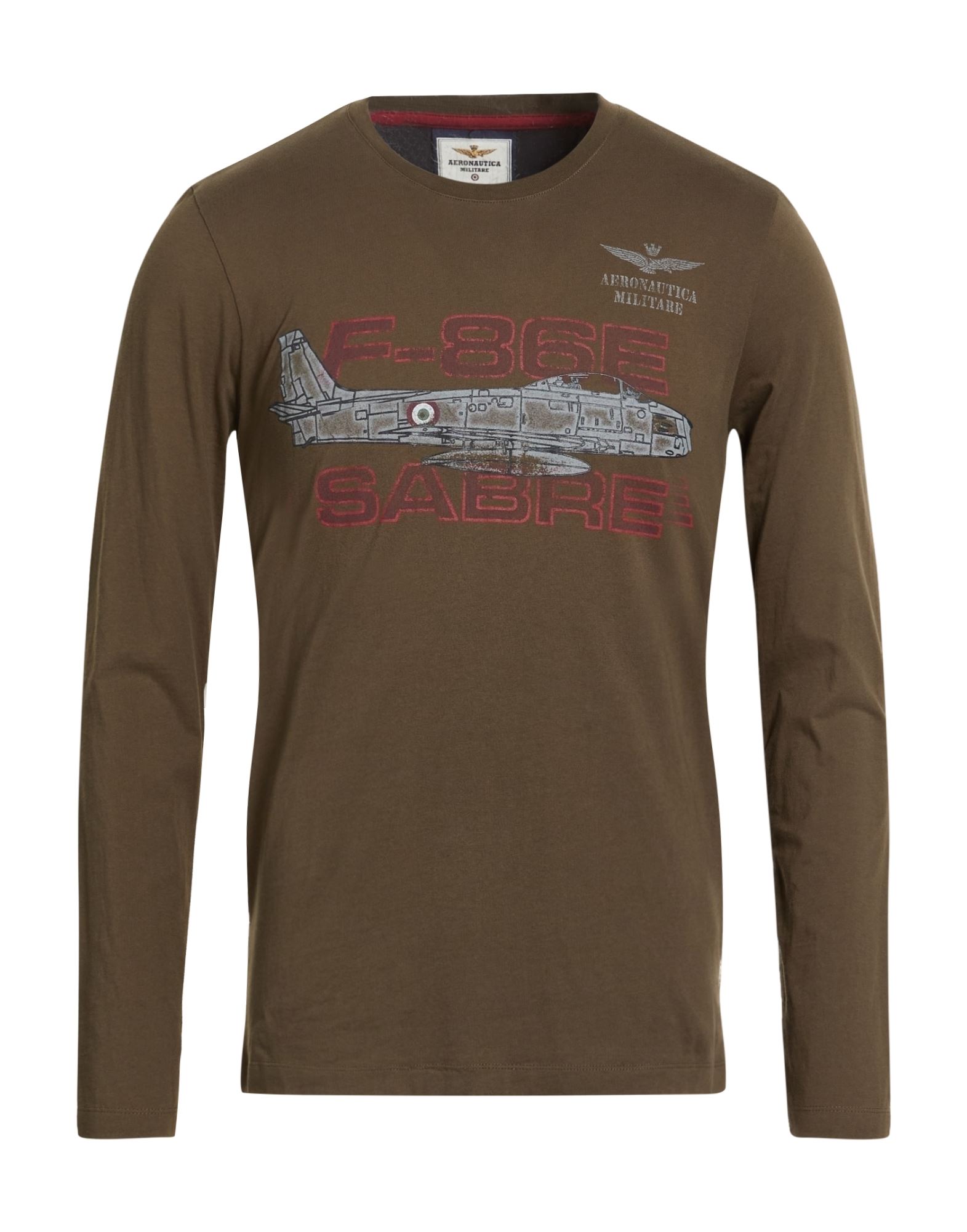 AERONAUTICA MILITARE T-shirts Herren Militärgrün von AERONAUTICA MILITARE