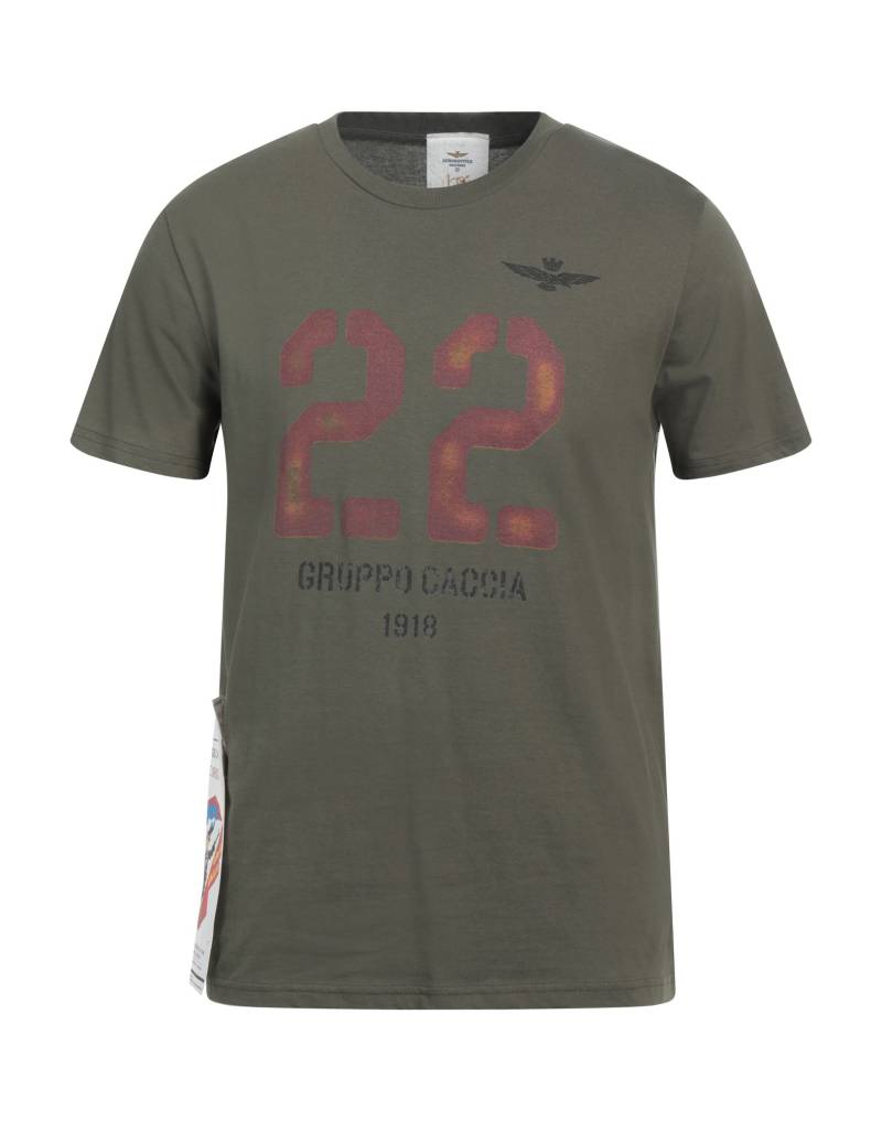 AERONAUTICA MILITARE T-shirts Herren Militärgrün von AERONAUTICA MILITARE