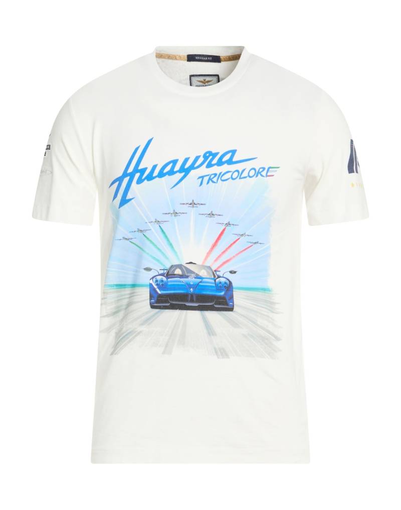 AERONAUTICA MILITARE T-shirts Herren Off white von AERONAUTICA MILITARE