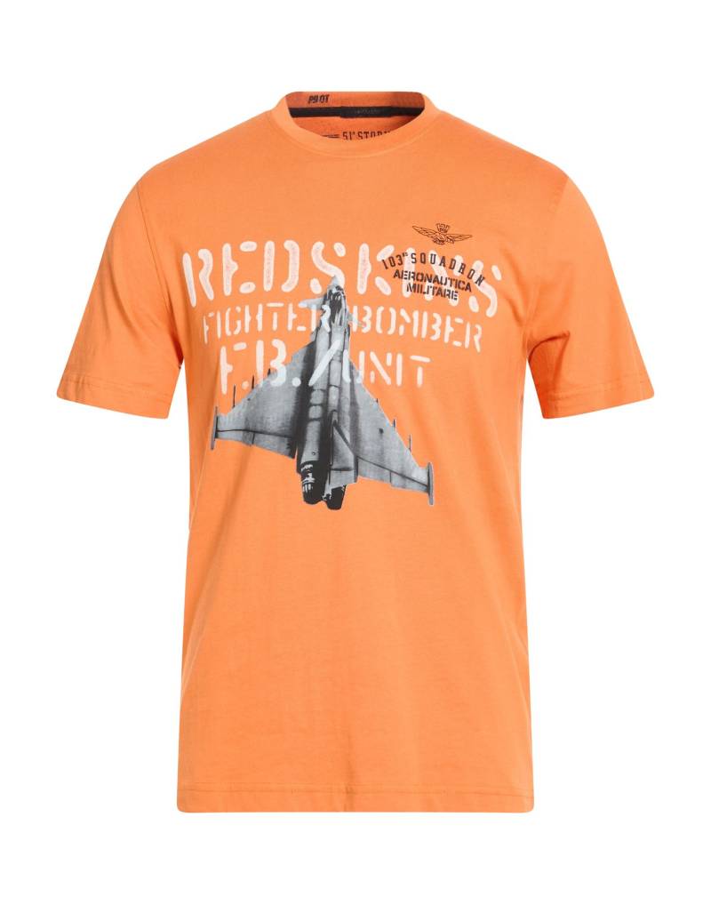 AERONAUTICA MILITARE T-shirts Herren Orange von AERONAUTICA MILITARE