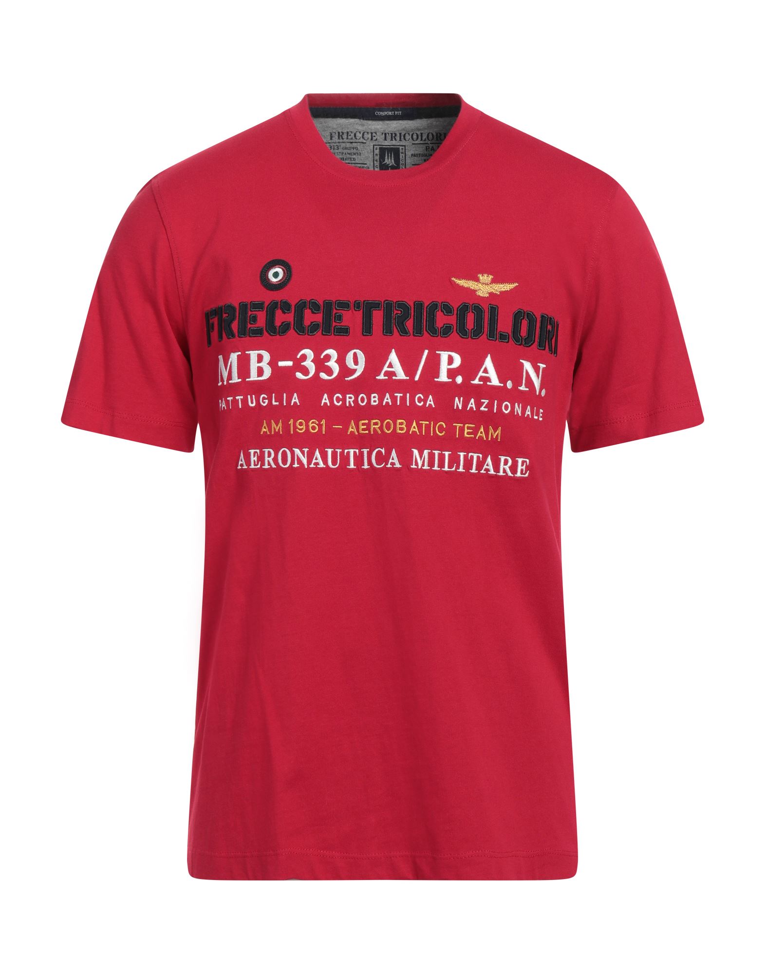 AERONAUTICA MILITARE T-shirts Herren Rot von AERONAUTICA MILITARE