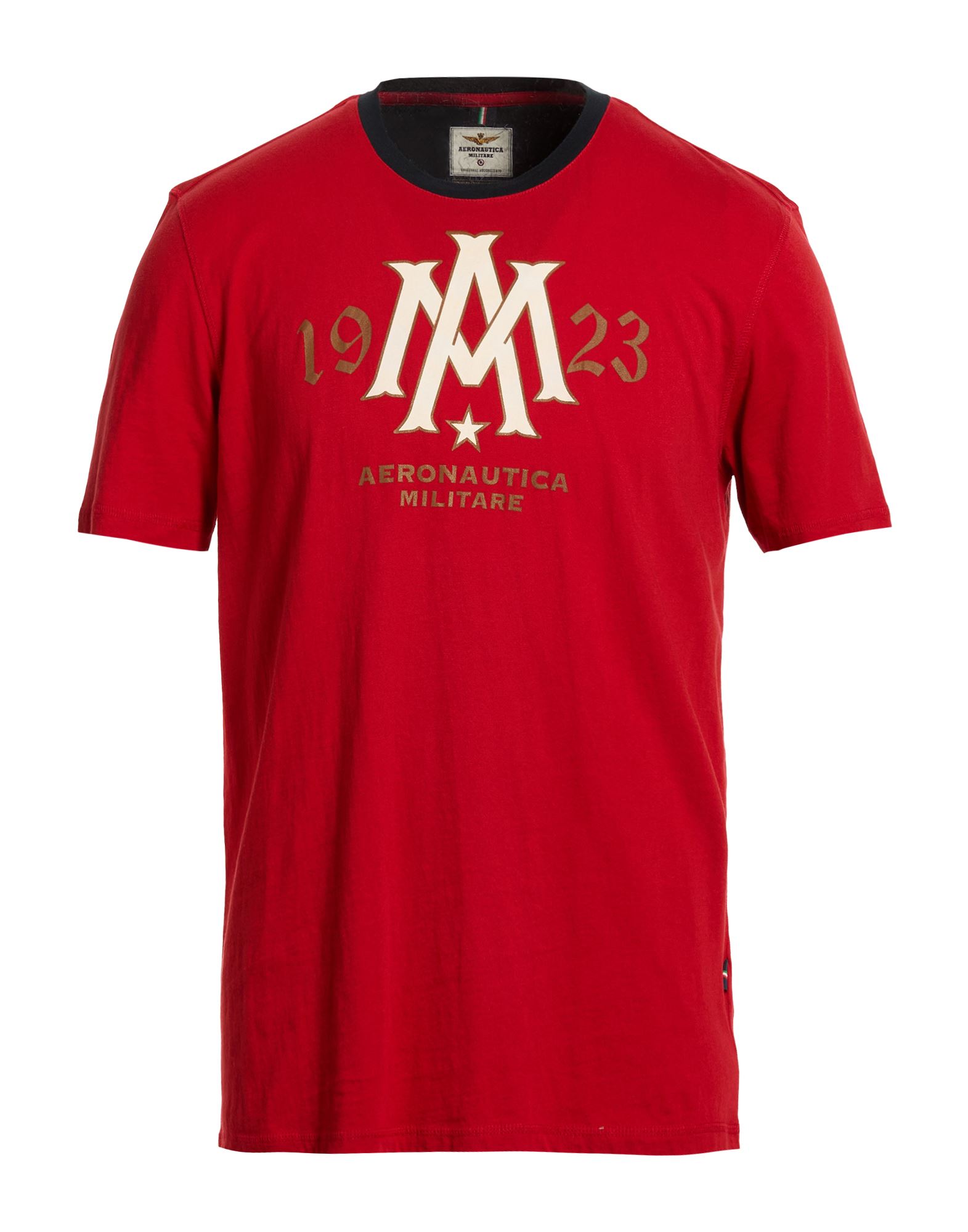 AERONAUTICA MILITARE T-shirts Herren Rot von AERONAUTICA MILITARE