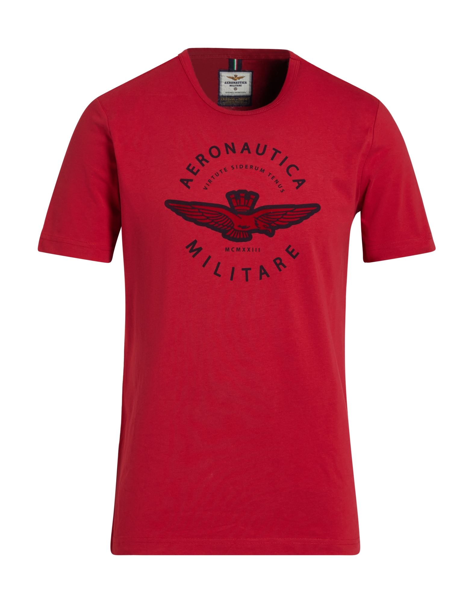 AERONAUTICA MILITARE T-shirts Herren Rot von AERONAUTICA MILITARE