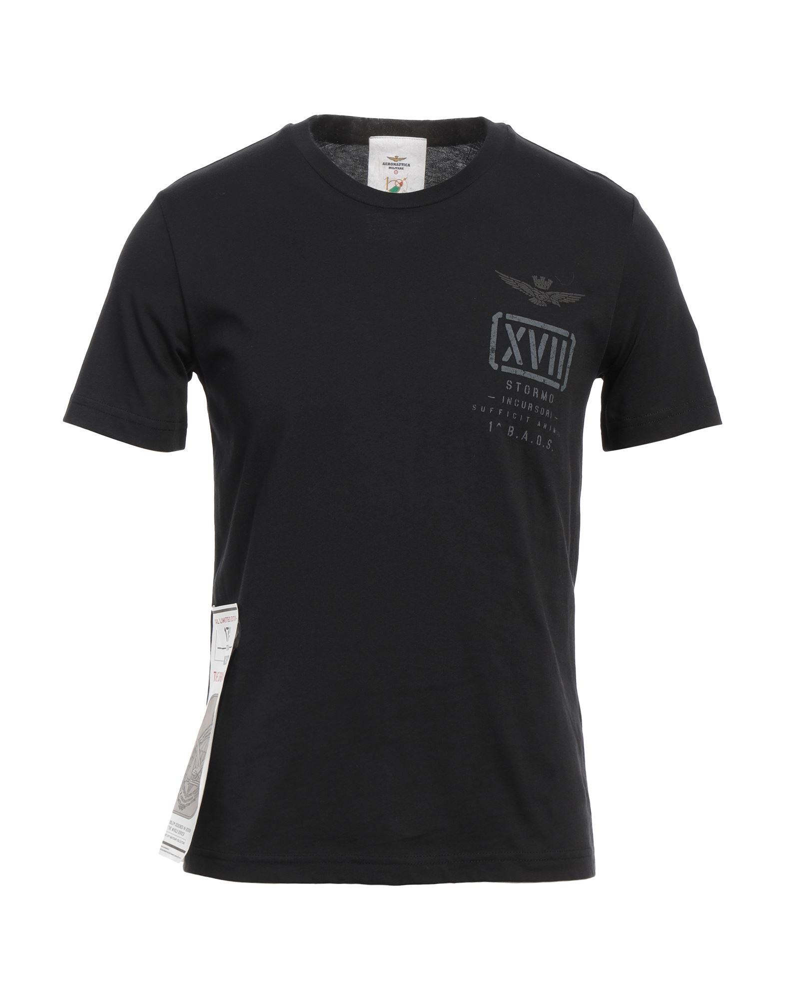 AERONAUTICA MILITARE T-shirts Herren Schwarz von AERONAUTICA MILITARE