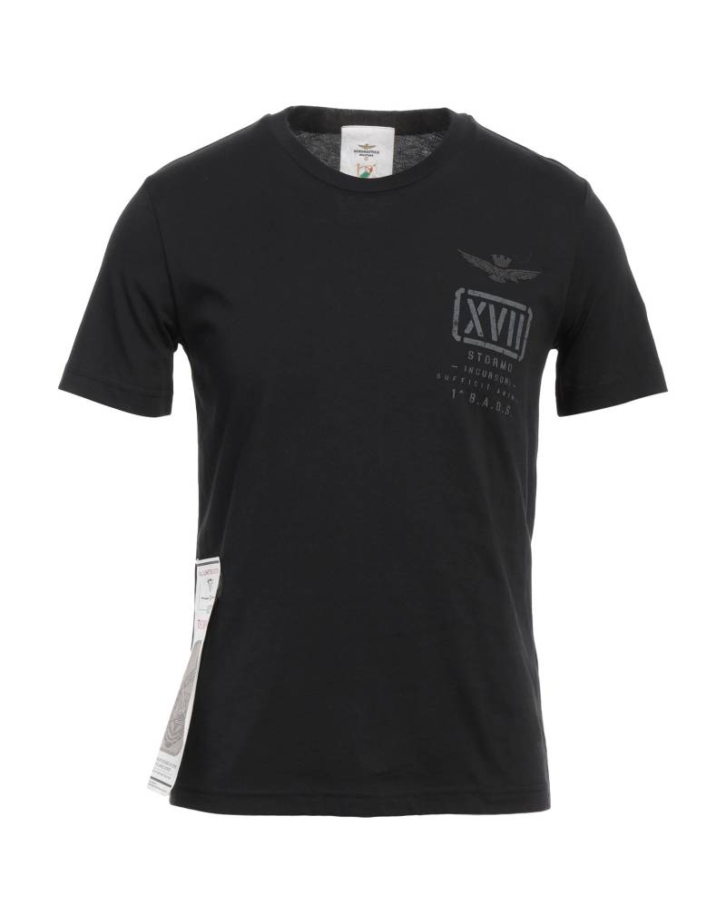 AERONAUTICA MILITARE T-shirts Herren Schwarz von AERONAUTICA MILITARE