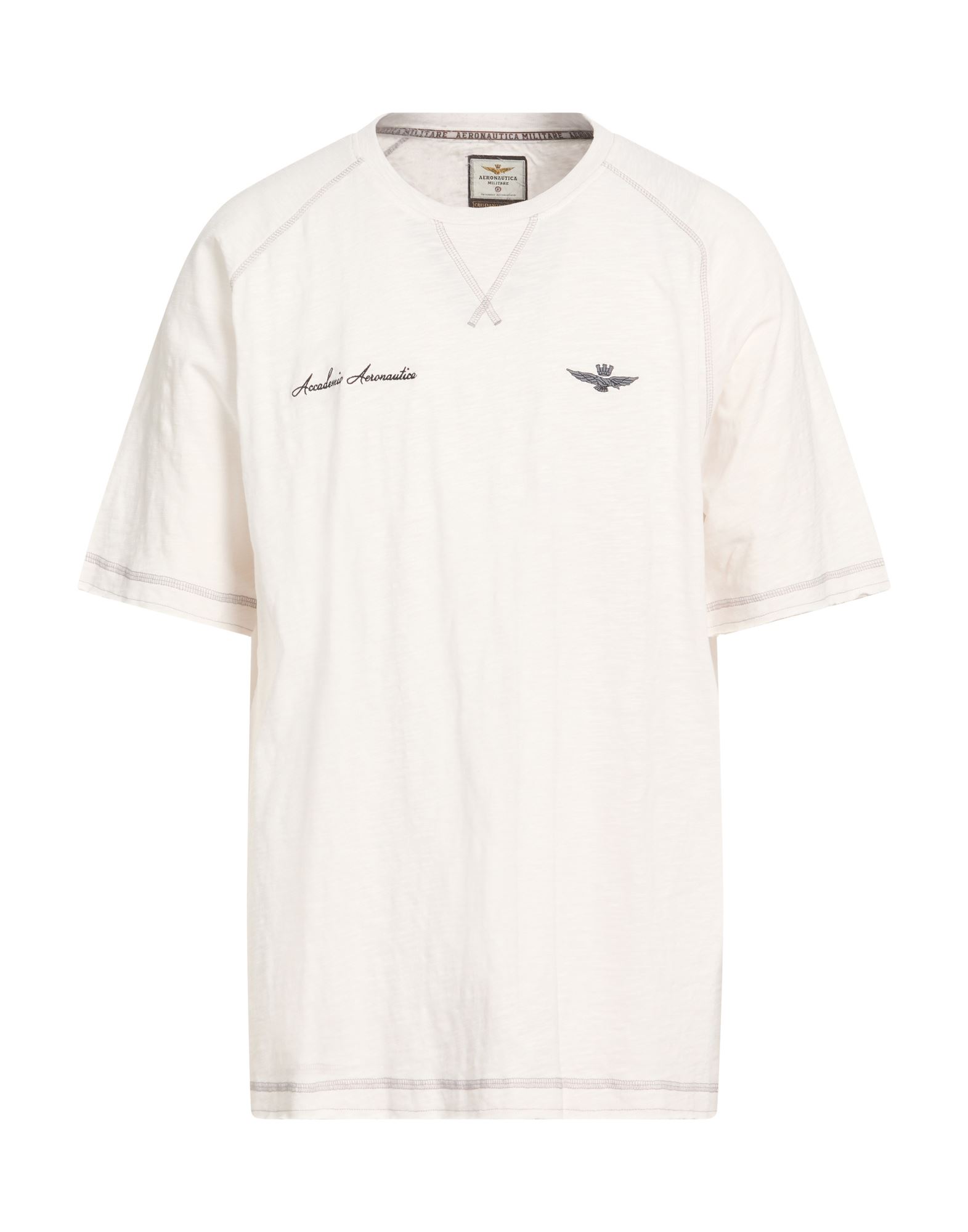 AERONAUTICA MILITARE T-shirts Herren Weiß von AERONAUTICA MILITARE