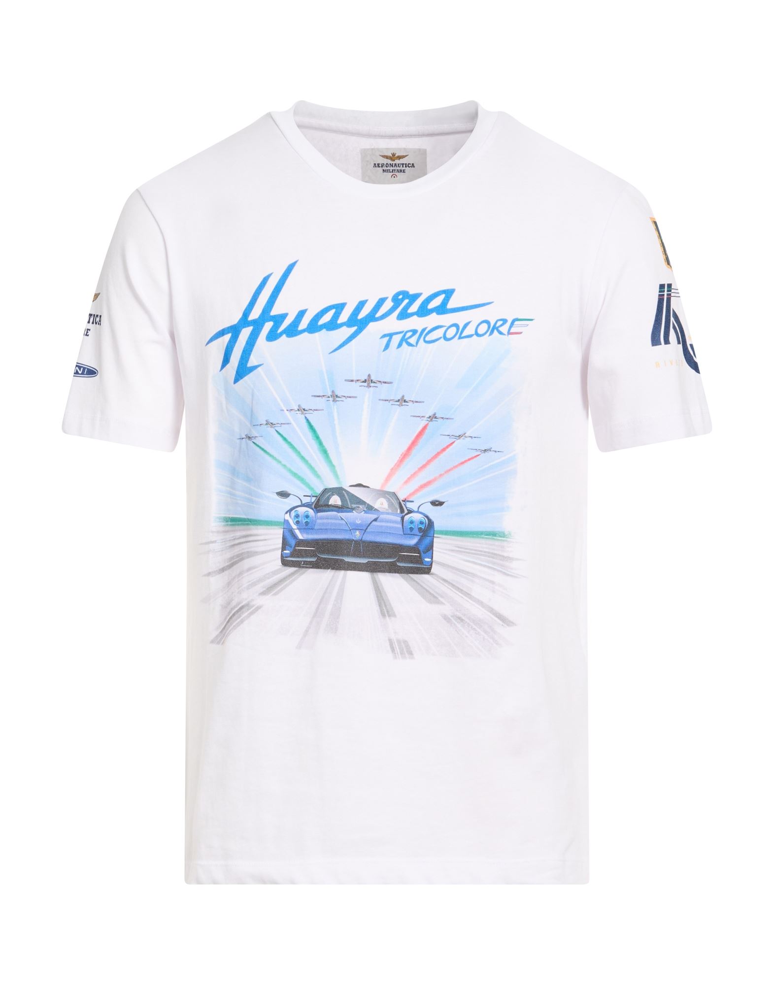 AERONAUTICA MILITARE T-shirts Herren Weiß von AERONAUTICA MILITARE