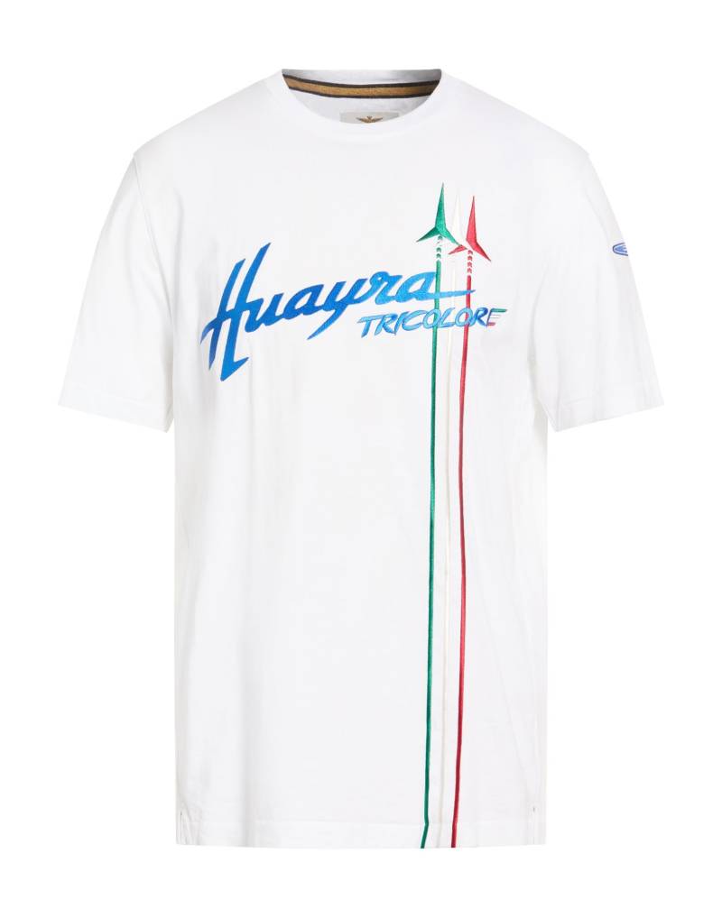 AERONAUTICA MILITARE T-shirts Herren Weiß von AERONAUTICA MILITARE