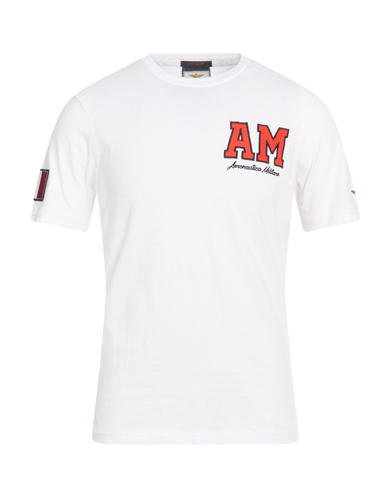 AERONAUTICA MILITARE T-shirts Herren Weiß von AERONAUTICA MILITARE