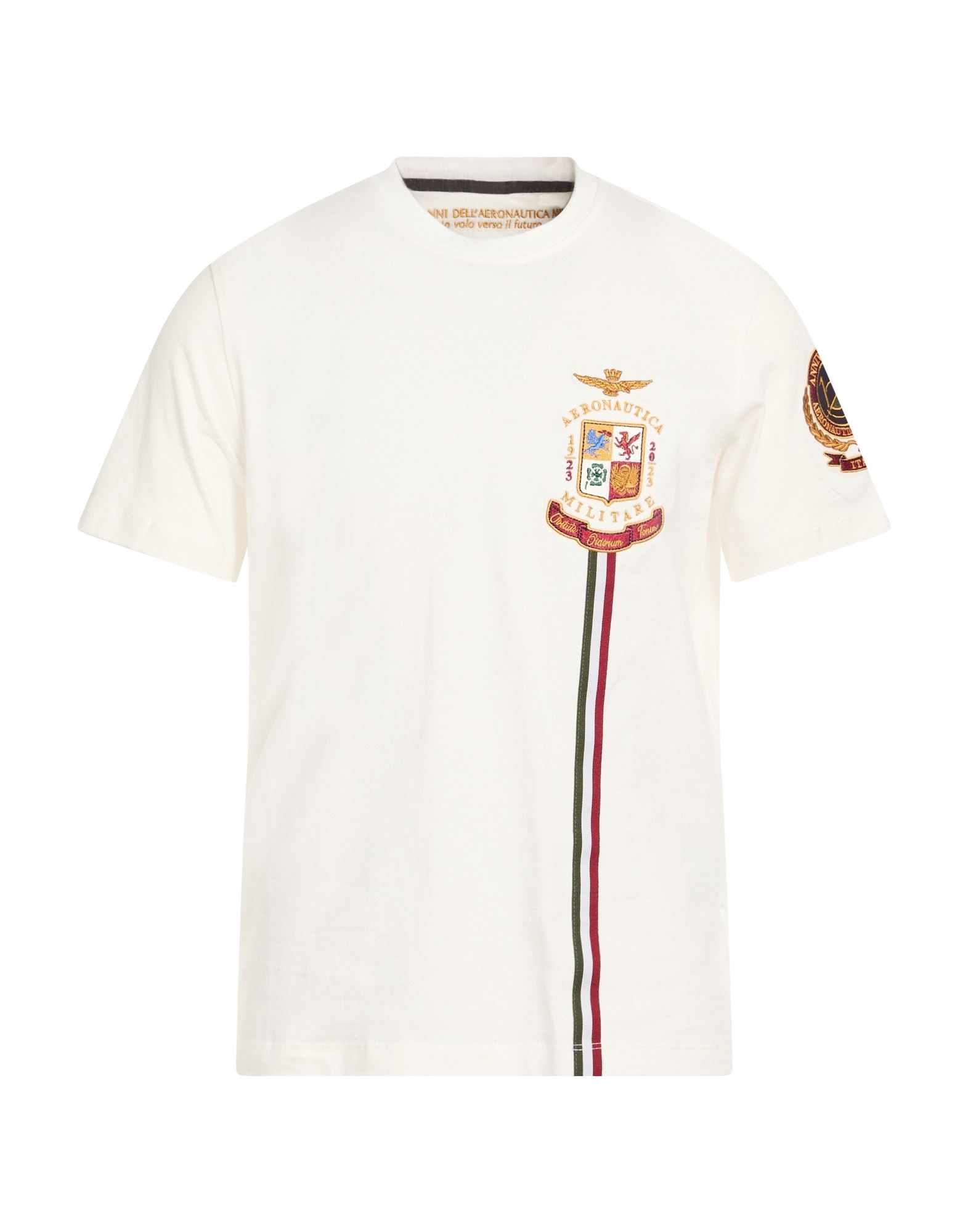AERONAUTICA MILITARE T-shirts Herren Weiß von AERONAUTICA MILITARE