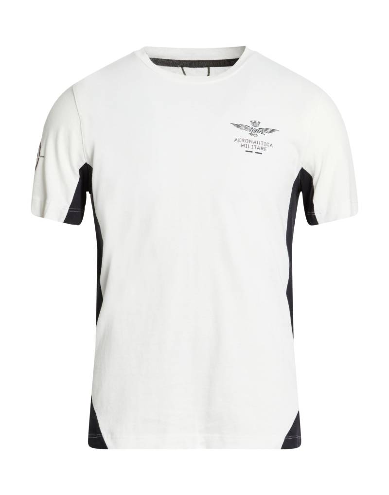 AERONAUTICA MILITARE T-shirts Herren Weiß von AERONAUTICA MILITARE