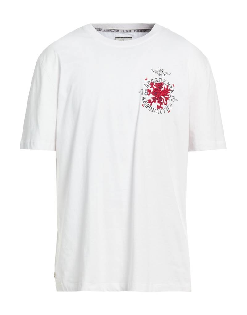 AERONAUTICA MILITARE T-shirts Herren Weiß von AERONAUTICA MILITARE