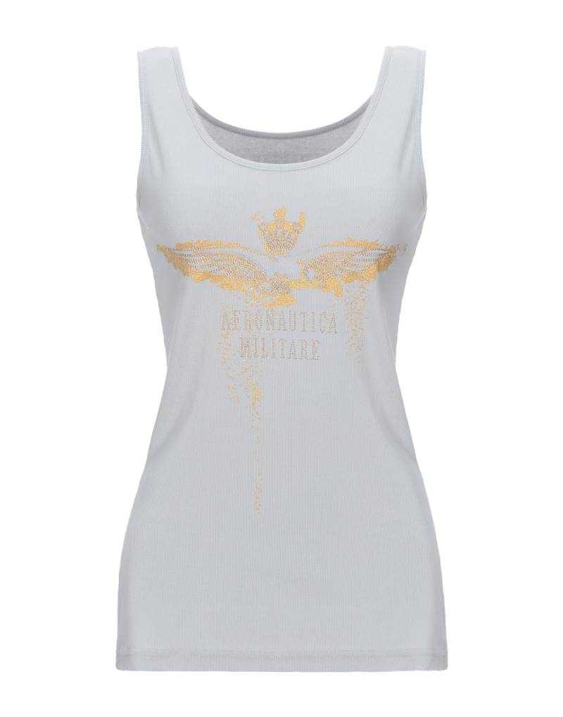 AERONAUTICA MILITARE Tank Top Damen Hellgrau von AERONAUTICA MILITARE