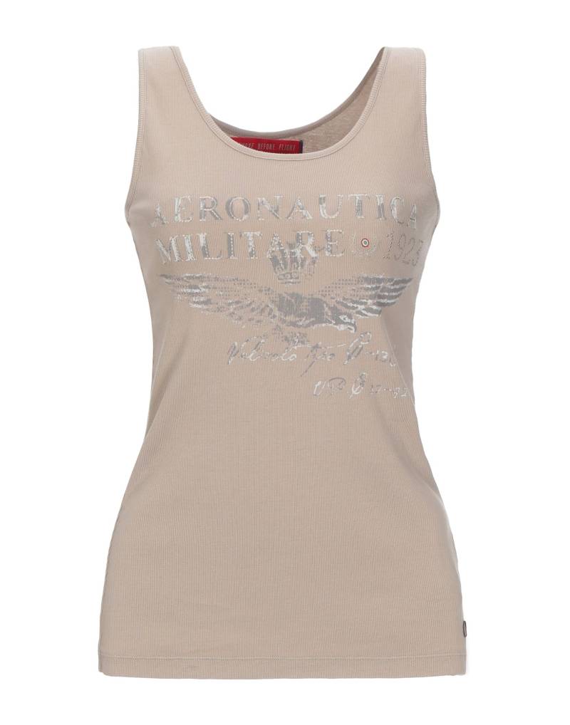 AERONAUTICA MILITARE Tank Top Damen Sand von AERONAUTICA MILITARE