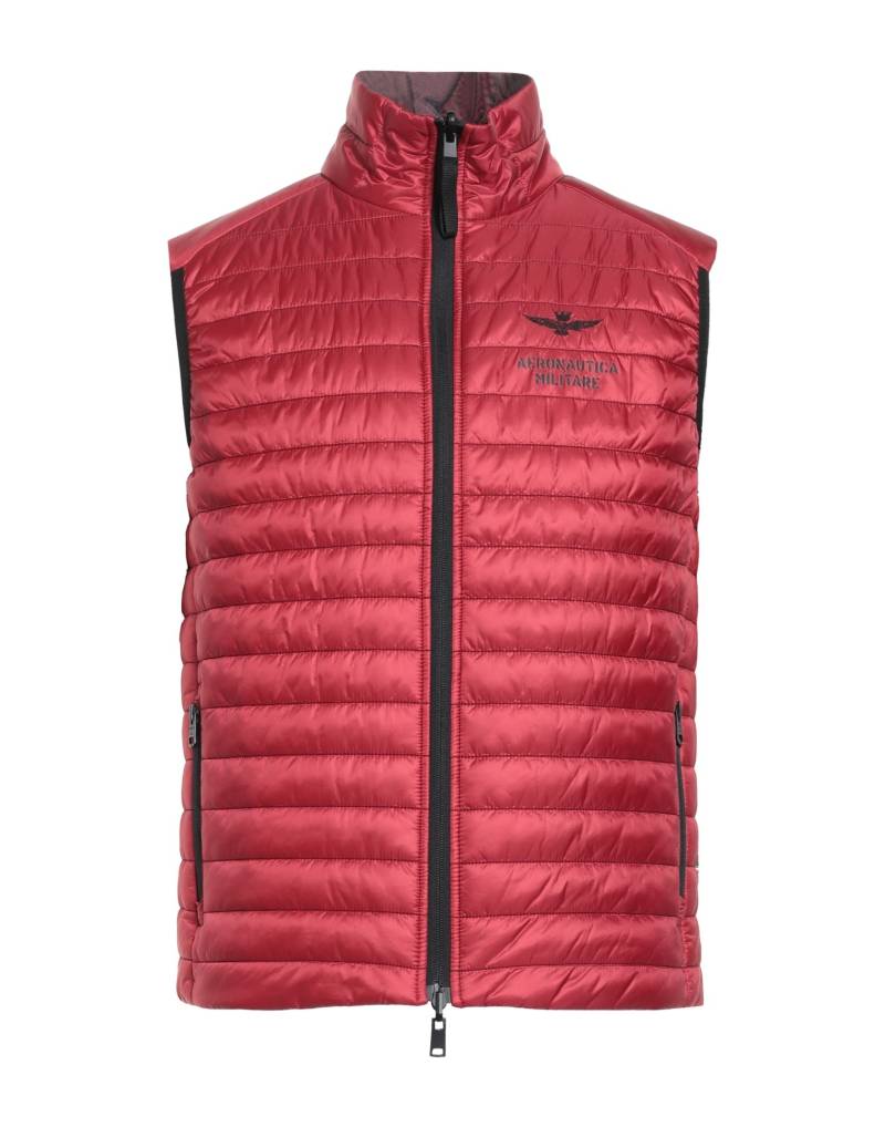 AERONAUTICA MILITARE Weste Herren Rot von AERONAUTICA MILITARE