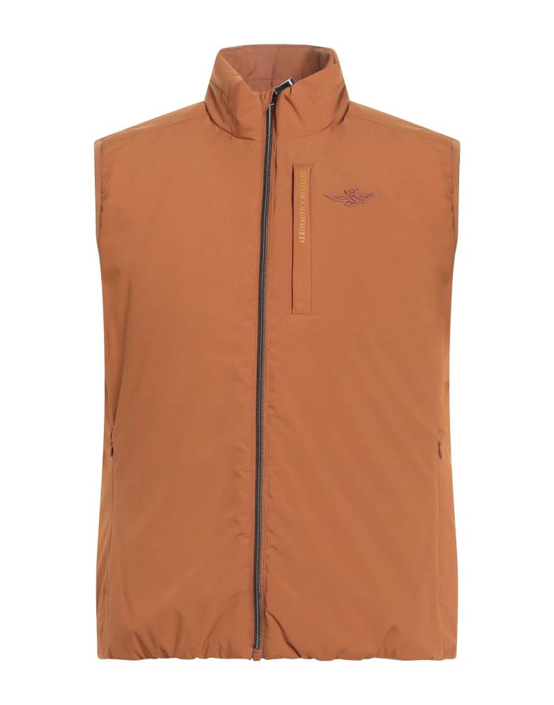 AERONAUTICA MILITARE Weste Herren Kamel von AERONAUTICA MILITARE