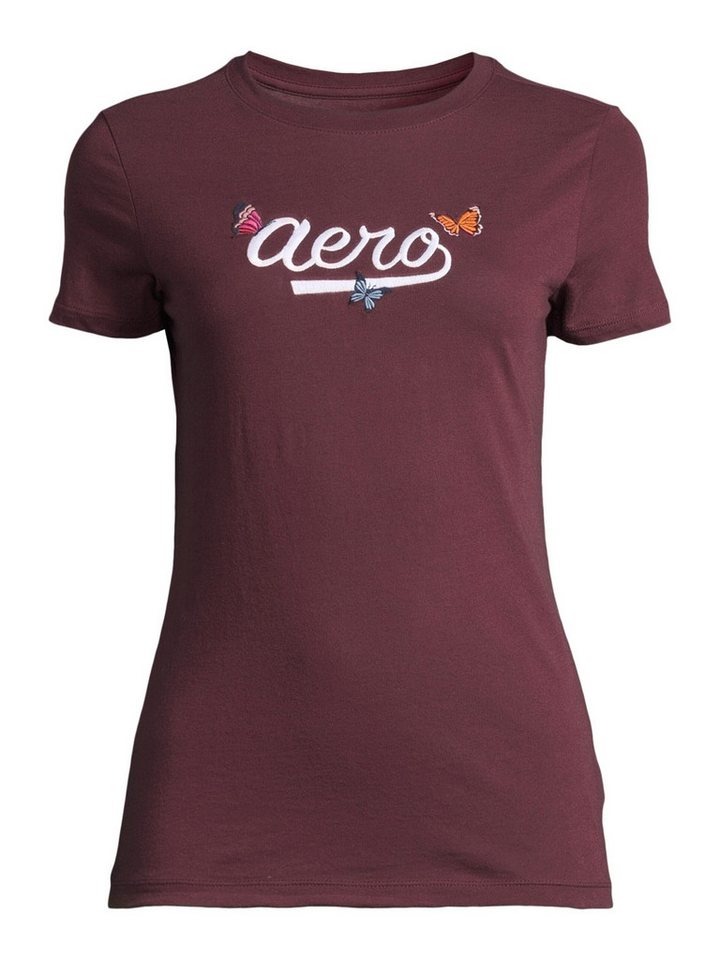 AÈROPOSTALE T-Shirt (1-tlg) Stickerei von AÈROPOSTALE