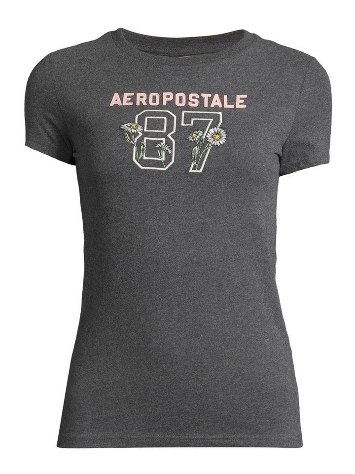 AÈROPOSTALE T-Shirt (1-tlg) Stickerei von AÈROPOSTALE