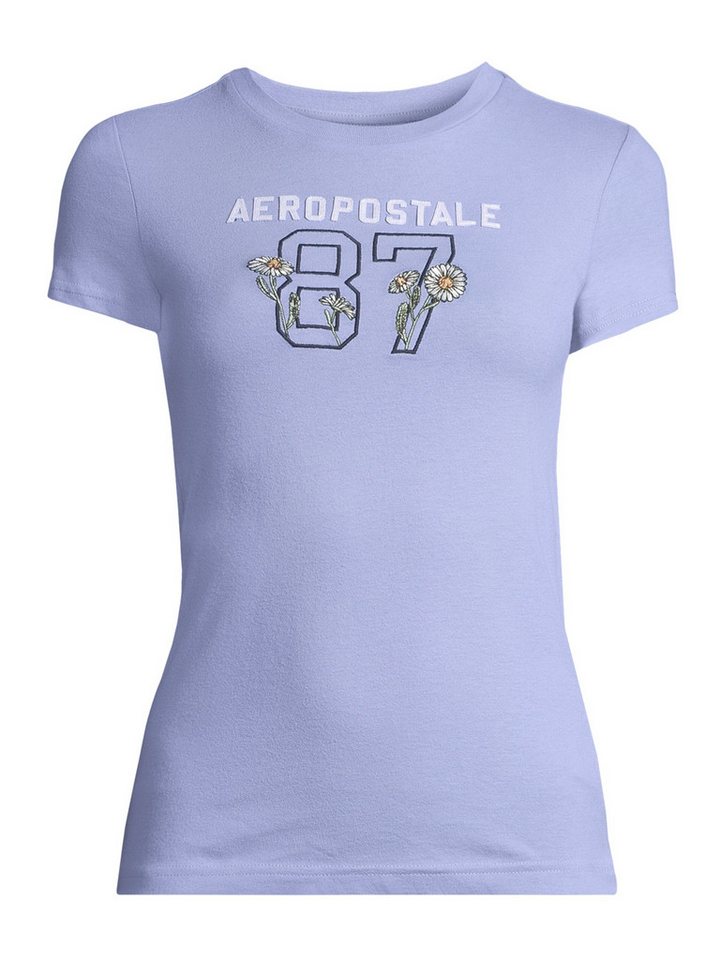 AÈROPOSTALE T-Shirt (1-tlg) Stickerei von AÈROPOSTALE