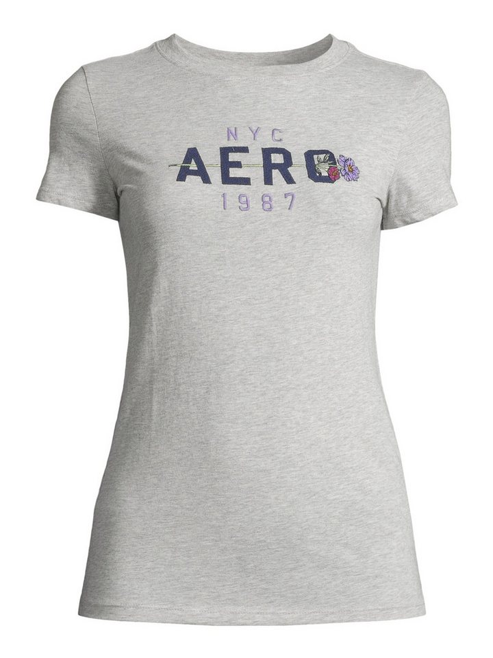 AÈROPOSTALE T-Shirt (1-tlg) Stickerei von AÈROPOSTALE