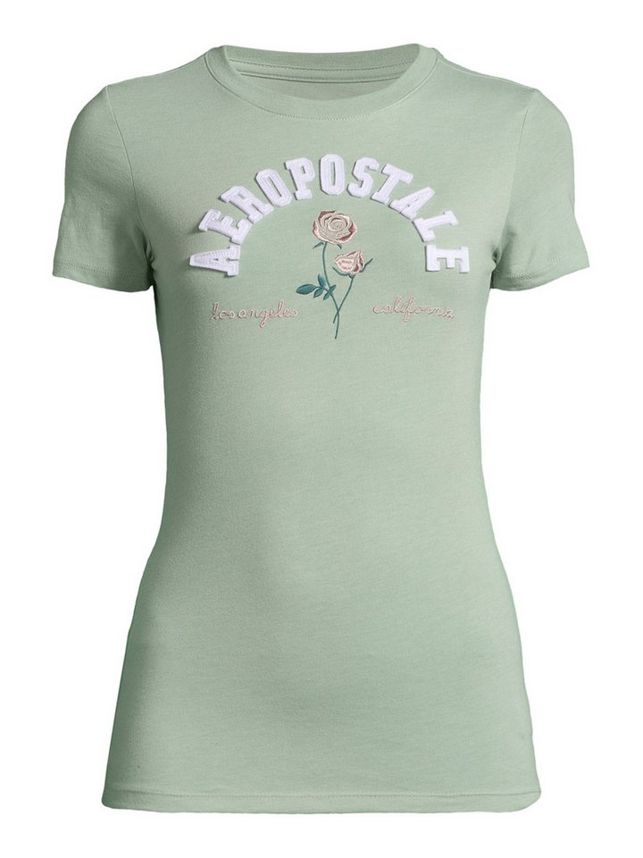 AÈROPOSTALE T-Shirt (1-tlg) Stickerei von AÈROPOSTALE