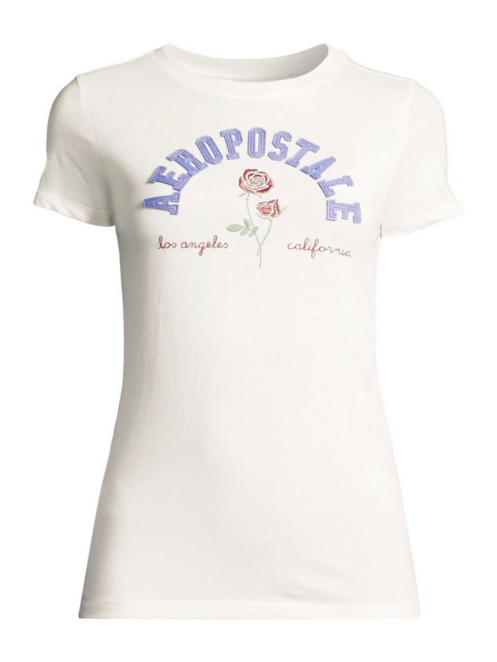 AÈROPOSTALE T-Shirt (1-tlg) Stickerei von AÈROPOSTALE