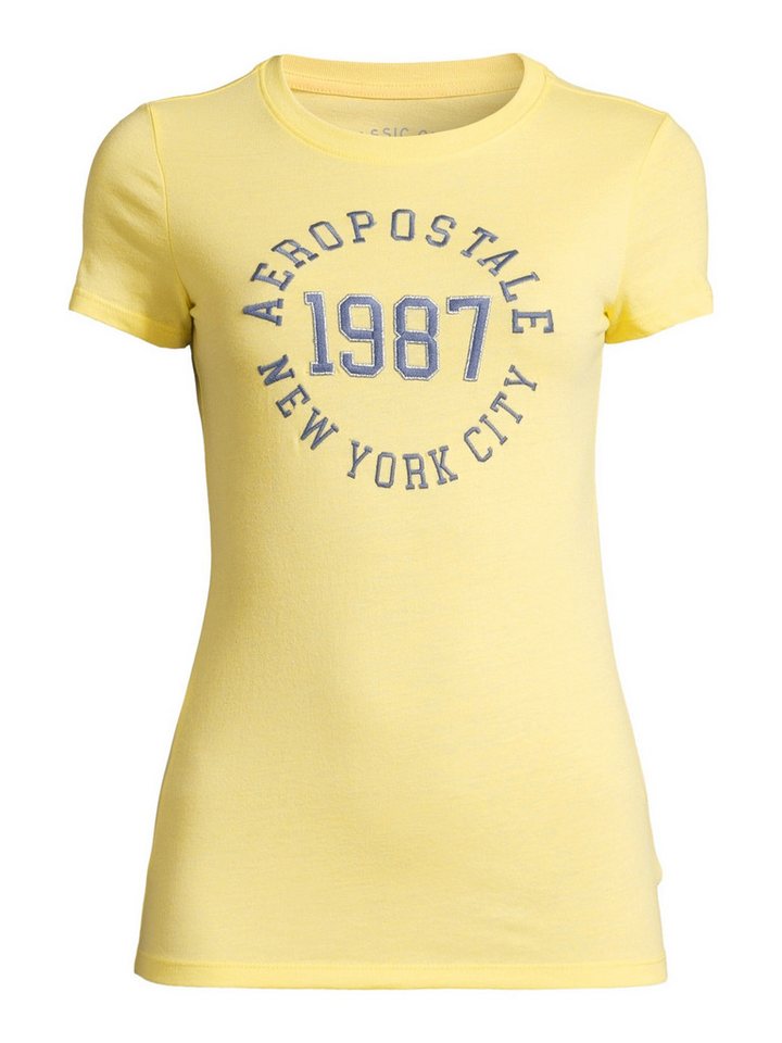 AÈROPOSTALE T-Shirt JKI 1987 (1-tlg) Stickerei von AÈROPOSTALE