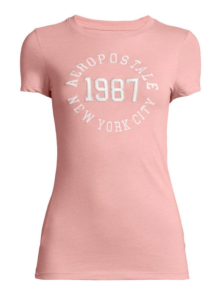 AÈROPOSTALE T-Shirt JKI 1987 (1-tlg) Stickerei von AÈROPOSTALE