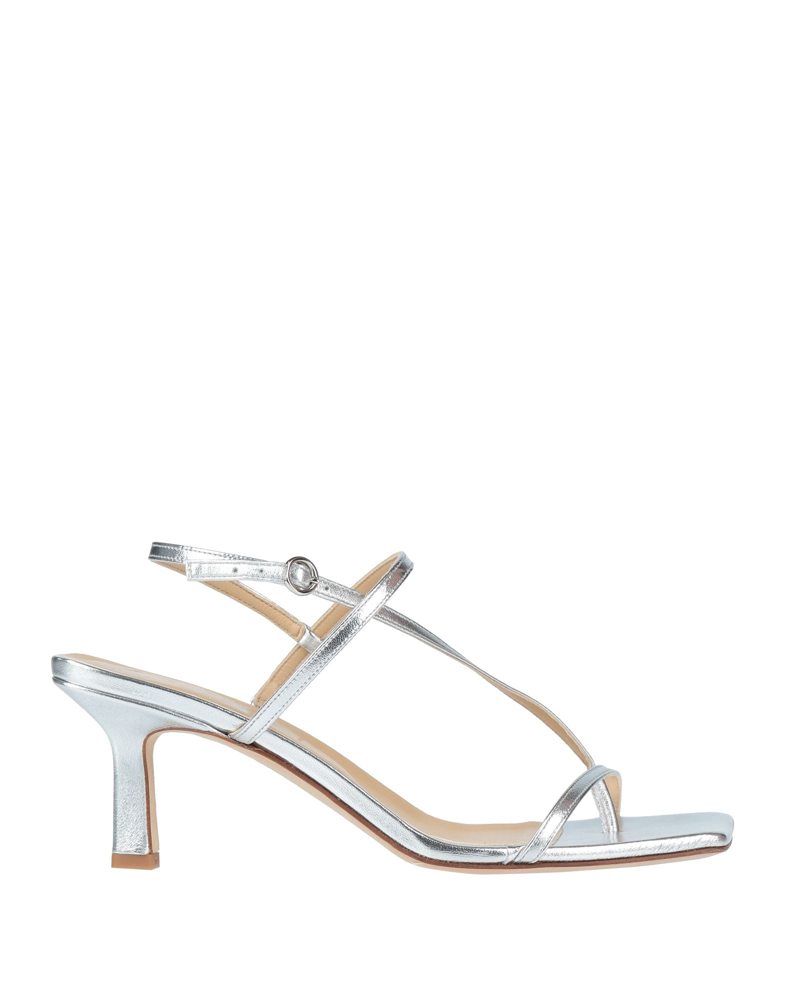 AEYDE Zehentrenner Damen Silber von AEYDE