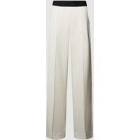 AEngels Wide Fit Stoffhose mit elastischem Bund in Ecru, Größe 40 von AEngels