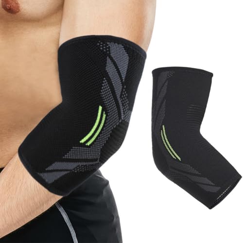 AFCJLTO 1 pcs Ellenbogenbandage, Ellenbogenbandage Herren Damen, Tennisarm Bandage, Ellenbogen-Bandage – Ellenbogenstütze, Bandage Ellenbogen für Entlastung & Stabilisierung des Ellenbogengelenks, XL von AFCJLTO