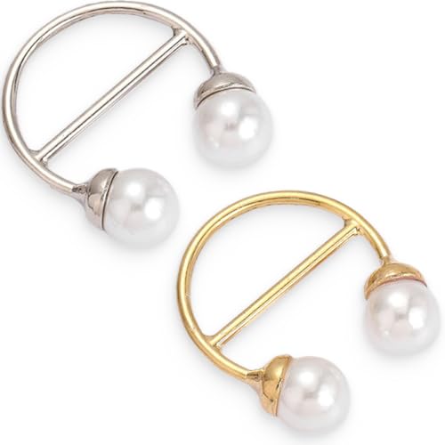 AFCJLTO 2 Stück Perle Brosche Damen Kragen Clip Broschen Clips Faux Perle Brosche Cardigan Clip Schal Clip Ausschnitt Brosche Doppelköpfige Perle Brosche für Frauen und Mädchen AFCJLTO 2 Stück Perle Brosche Damen Kragen Clip Broschen Clips Faux Perle Brosche Cardigan Clip Schal Clip Ausschnitt Brosche Doppelköpfige Perle Brosche für Frauen und Mädchen von AFCJLTO
