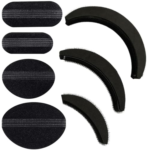 AFCJLTO 7 Stück Schwamm Volumen Haar Boden Set Bump It Up Einsätze Styling Werkzeug Kämme Clips Zubehör Hair Clip puff haarspange Haarvolumen Einlagefür Frauen und Mädchen von AFCJLTO