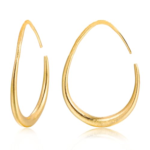 AFCJLTO Damen Ohrringe, Kleine Hypoallergene Huggie Creolen in Gold,für Freundin, Mama oder Mädchen von AFCJLTO