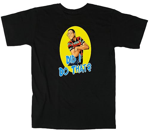 Steve Urkel Family Matters Did I Do That DVD T-Shirt Black S von AFCURBU
