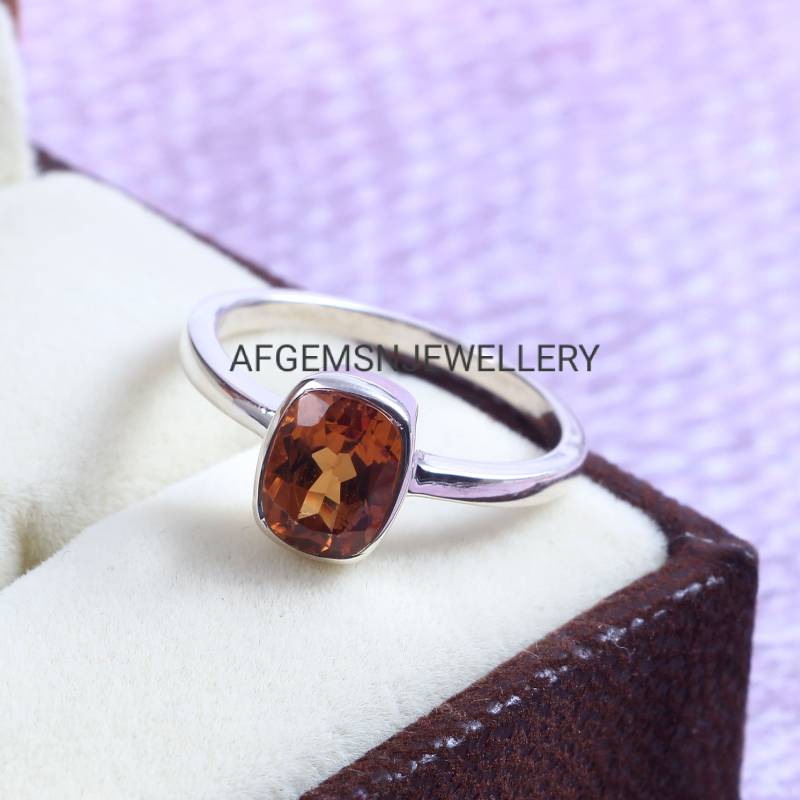 Schöne Handgemachte Sultanit Stein Ring.solides Silber 925.statement Ring Kissen Ring.verlobungsring.perfekter Geschenkring Für Sie von AFGEMSNJEWELLERY
