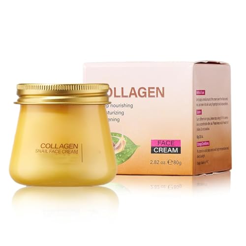 Collagen Face Cream, Hydrating Anti-Wrinkle and Rejuvenating Cream, Collagen Face Rejuvenation Creams Moisturizer, Brightening Moisturizing Repair Firming Collagen Creams for Women 80g (1) von AFGQIANG