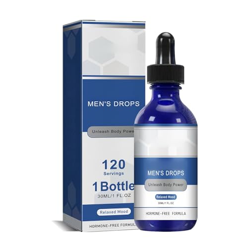 Nexusbio Labs Complex Men's Drops - 30ml Complex Men's Drops Nexus Bio,Nexusbio Powermax Malebiotix Men’s Drops,Complex Mens Drops,Revitahepa Blue Direction Drops for Men (1Pcs) von AFGQIANG
