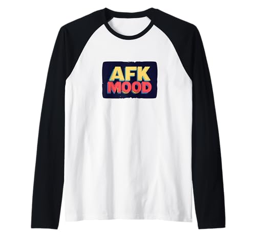 Nettes AFK Stimmungsemblem für Gaming Jungen und Mädchen Raglan Nettes AFK Stimmungsemblem für Gaming Jungen und Mädchen Raglan von AFK Mood Outfit