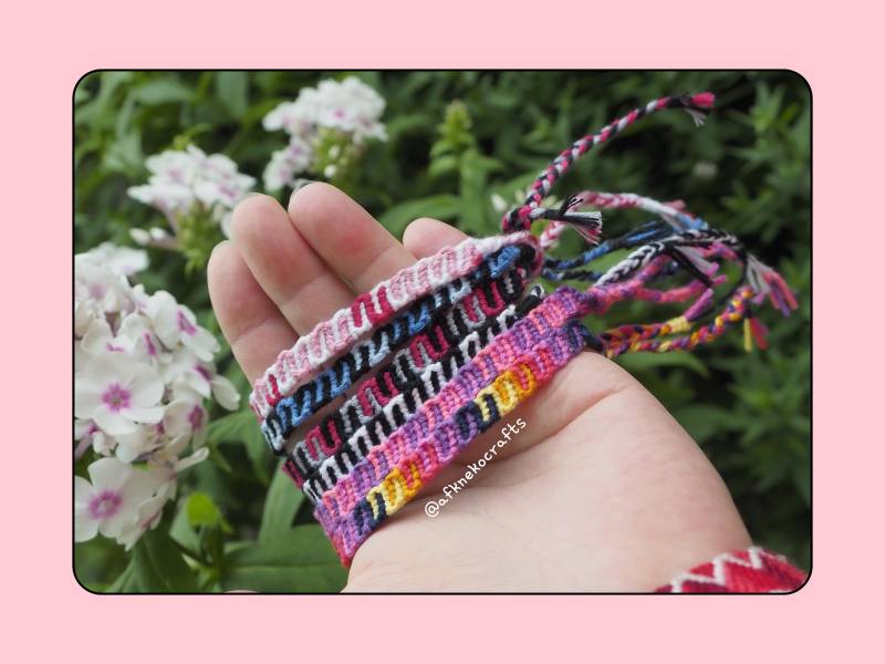 Mini Candy Wave Freundschafts Armband Gamer Anime Stil Mini Candy Wave Freundschafts Armband Gamer Anime Stil von AFKNekoCrafts