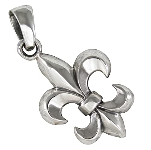 AFP Anhänger Fleur de Lis 925 Sterling Silber AS-366 von AFP