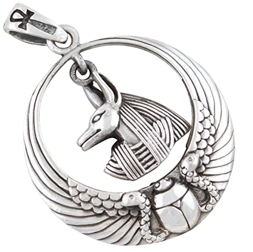 AFP Anhänger Anubis altägyptische Religion 925 Sterling Silber AS-630 von AFP