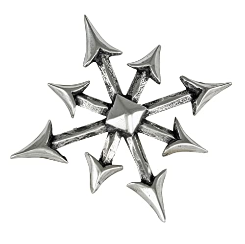 AFP Anhänger Chaosstern Gothic Schmuck 925 Sterling Silber AS-135 von AFP