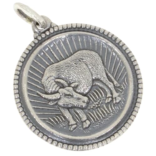 AFP Anhänger Chinesisches Sternzeichen Büffel 925 Sterling Silber ASc-2 von AFP