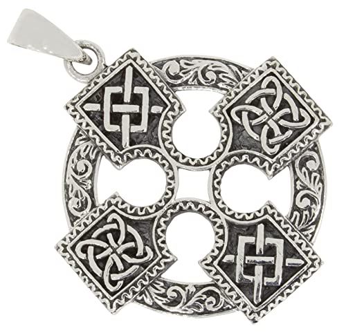 AFP Anhänger Keltisches Kreuz nordischer Schmuck 925 Sterling Silber AS-149 von AFP